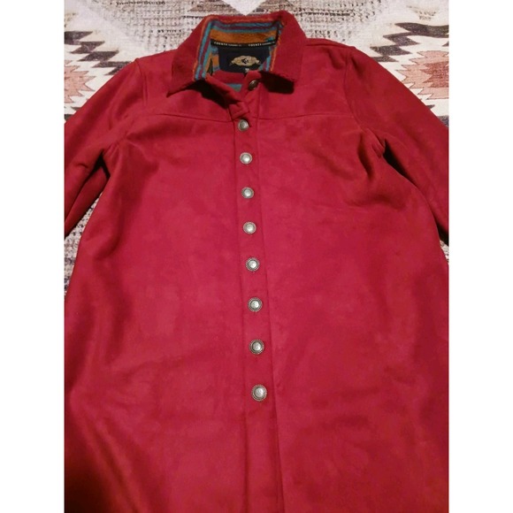 Vtg County Clothing Co Jacket Cheyenne Collection Size XL Western Long - Picture 2 of 6